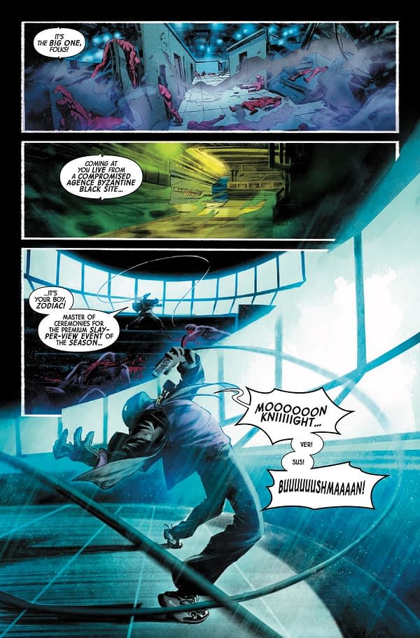 Interior preview page from MARC SPECTOR: MOON KNIGHT #3 RYAN STEGMAN COVER