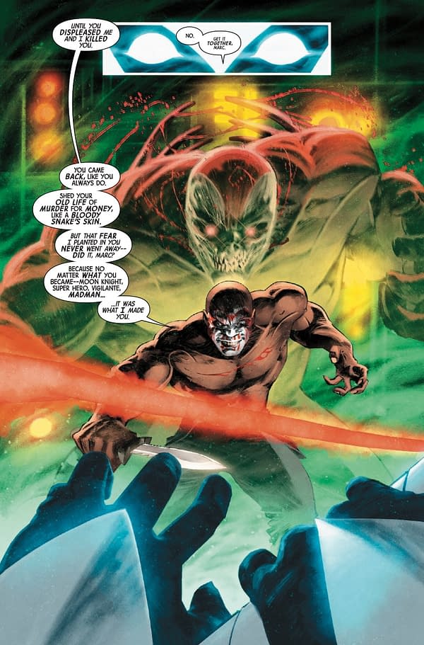 Interior preview page from MARC SPECTOR: MOON KNIGHT #3 RYAN STEGMAN COVER