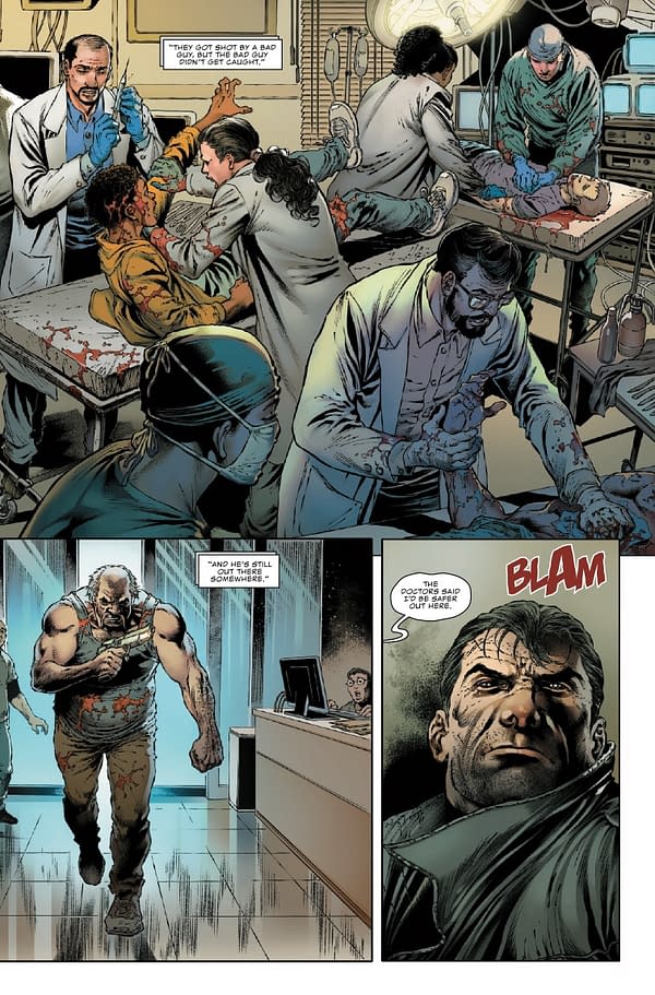 Interior preview page from PUNISHER #3 DAVID MARQUEZ COVER