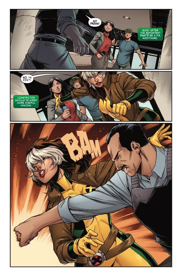 Interior preview page from ROGUE #4 DAVID NAKAYAMA COVER