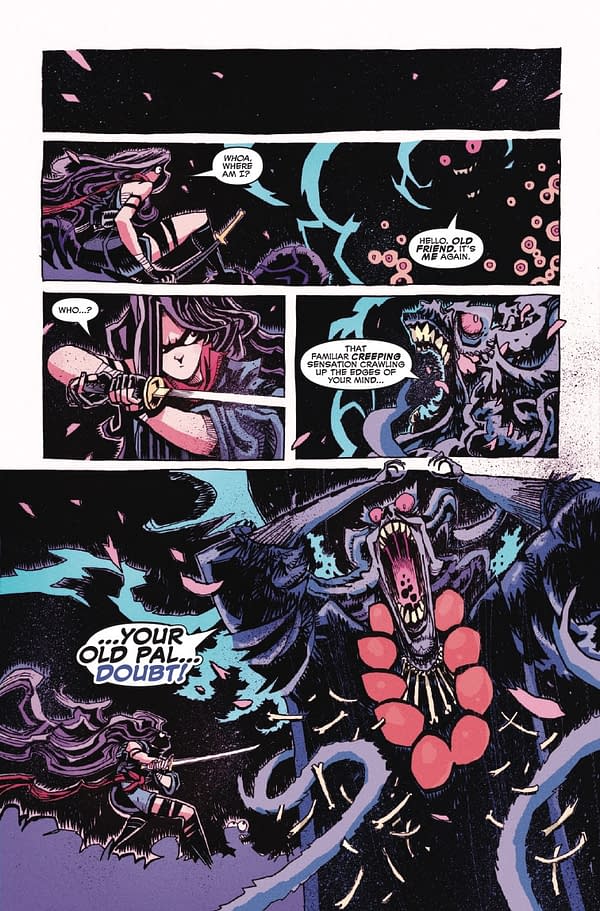 Interior preview page from SAI: DIMENSIONAL RIVALS #4 PEACH MOMOKO COVER