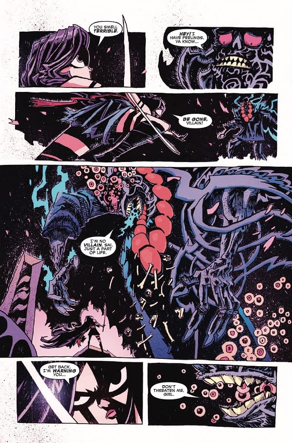 Interior preview page from SAI: DIMENSIONAL RIVALS #4 PEACH MOMOKO COVER