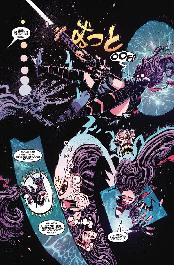 Interior preview page from SAI: DIMENSIONAL RIVALS #4 PEACH MOMOKO COVER