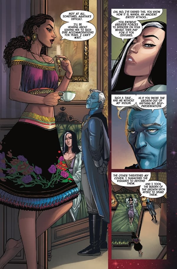 Interior preview page from SORCERER SUPREME #5 LESLEY "LEIRIX" LI COVER