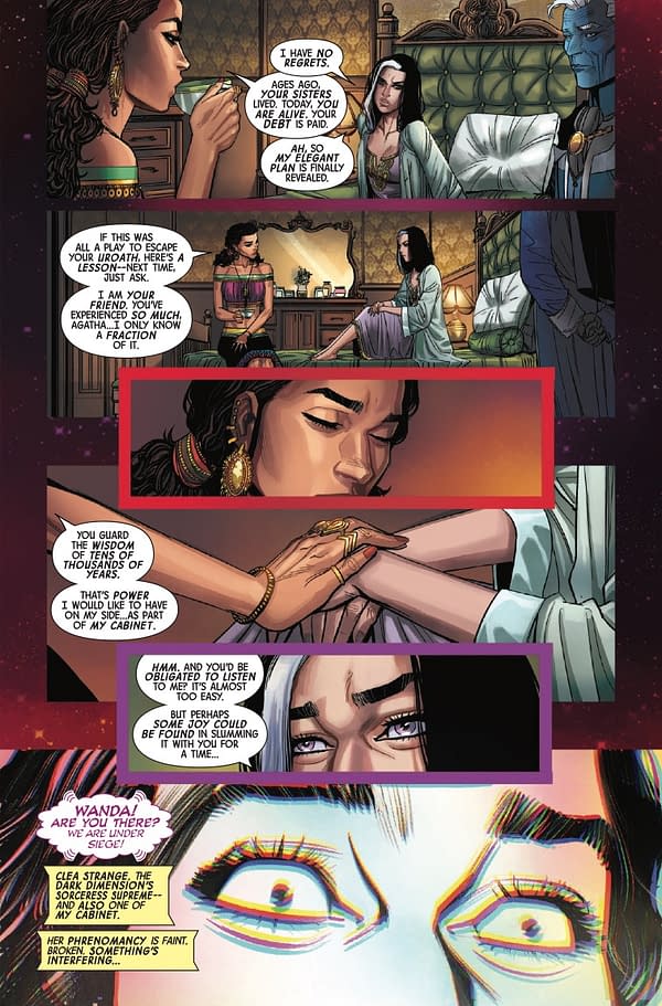 Interior preview page from SORCERER SUPREME #5 LESLEY "LEIRIX" LI COVER