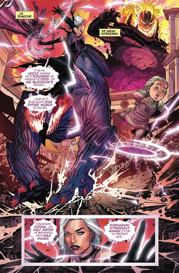 Interior preview page from SORCERER SUPREME #5 LESLEY "LEIRIX" LI COVER