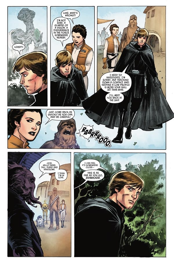 InterioInterior preview page from STAR WARS: GALAXY'S EDGE - ECHOES OF THE EMPIRE #1 PHIL NOTO COVERr preview page from STAR WARS: GALAXY'S EDGE - ECHOS OF THE EMPIRE #1 PHIL NOTO COVER