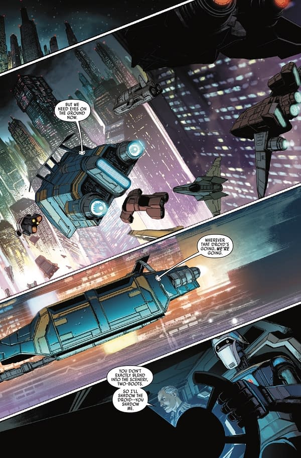 Interior preview page from STAR WARS: SHADOW OF MAUL #2 DERRICK CHEW COVER
