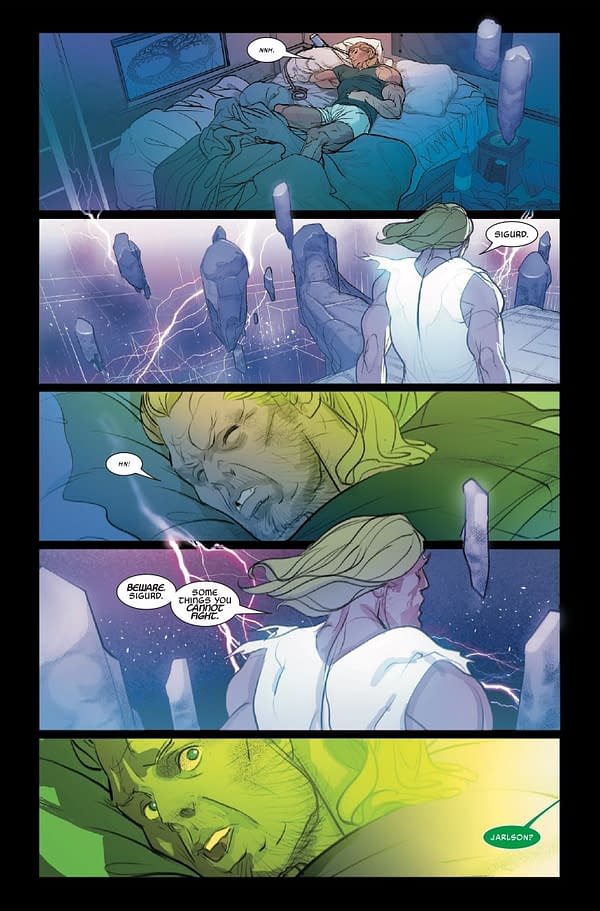 Interior preview page from MORTAL THOR #9 ALEX ROSS COVER