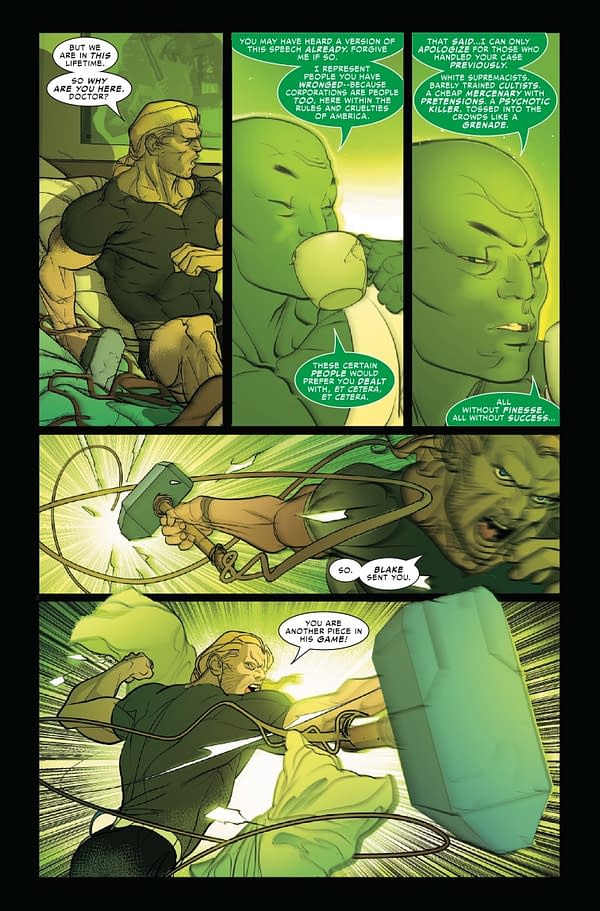 Interior preview page from MORTAL THOR #9 ALEX ROSS COVER