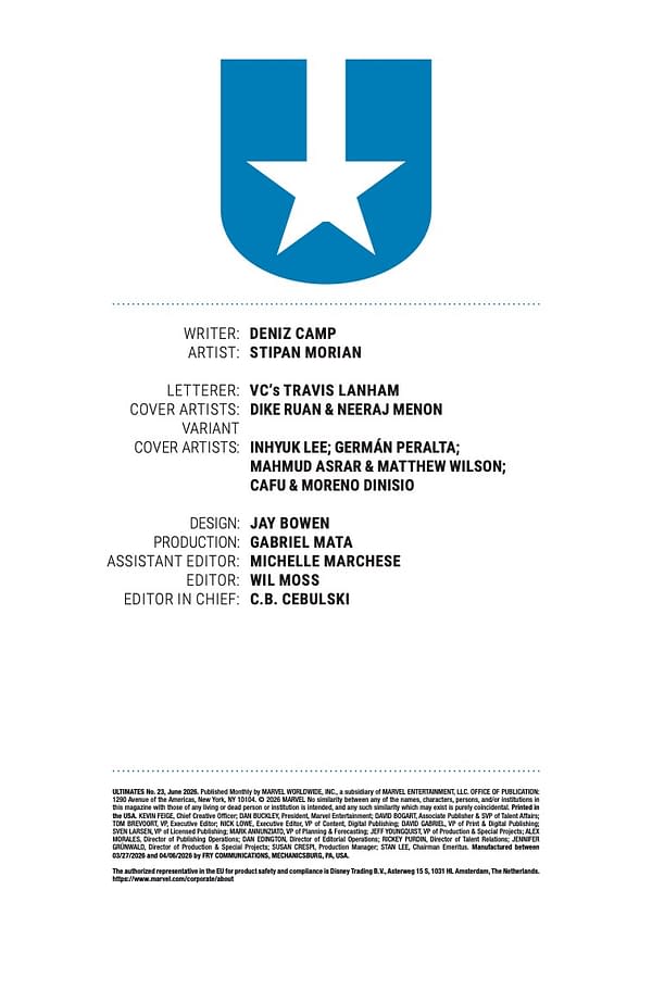 Interior preview page from ULTIMATES #23 DIKE RUAN COVER
