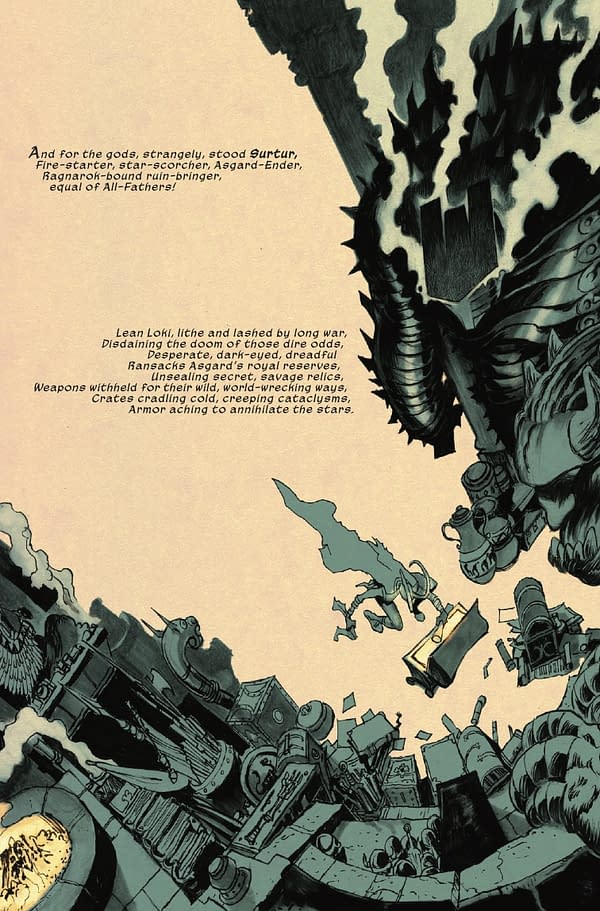 Interior preview page from ULTIMATES #23 DIKE RUAN COVER