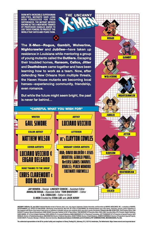 Interior preview page from UNCANNY X-MEN #26 LUCIANO VECCHIO COVER