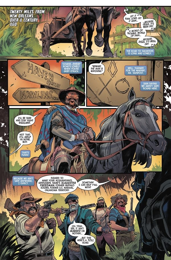 Interior preview page from UNCANNY X-MEN ANNUAL #1 DAVID MARQUEZ COVER