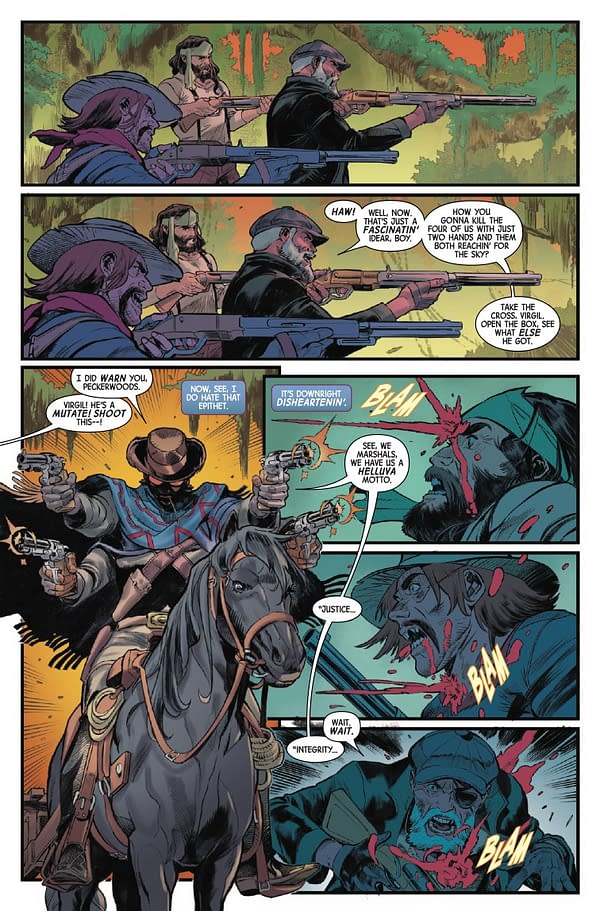Interior preview page from UNCANNY X-MEN ANNUAL #1 DAVID MARQUEZ COVER