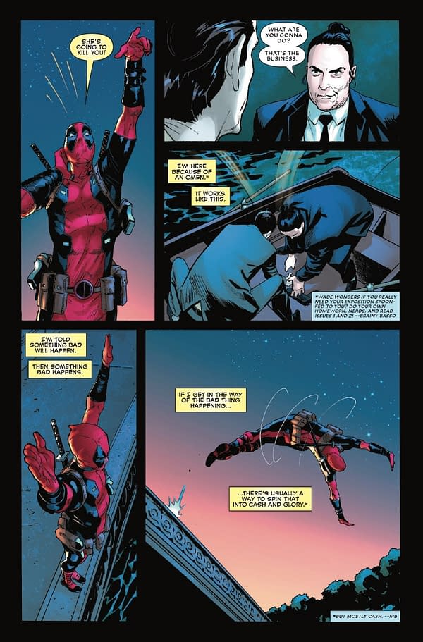 Interior preview page from WADE WILSON: DEADPOOL #3 GEOFF SHAW COVER