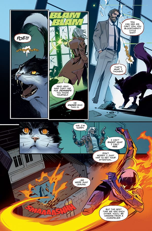 Interior preview page from Rogue Sun #34