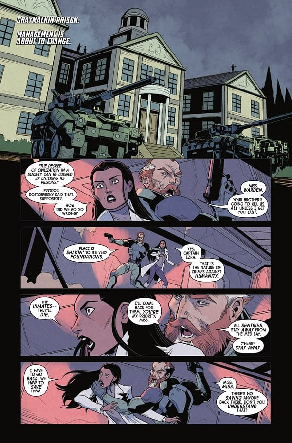 Interior preview page from UNCANNY X-MEN #29 LUCIANO VECCHIO COVER