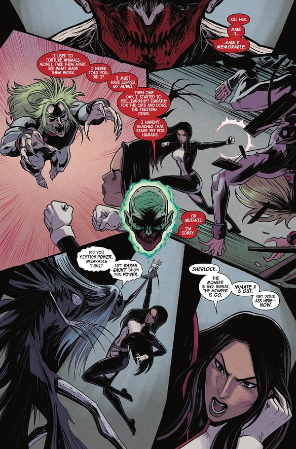 Interior preview page from UNCANNY X-MEN #29 LUCIANO VECCHIO COVER