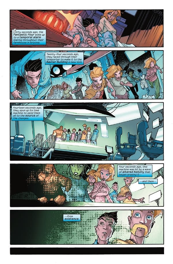 Interior preview page from FANTASTIC FOUR #12 HUMBERTO RAMOS COVER