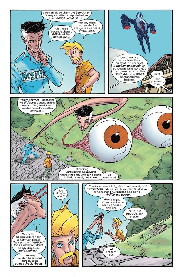 Interior preview page from FANTASTIC FOUR #12 HUMBERTO RAMOS COVER