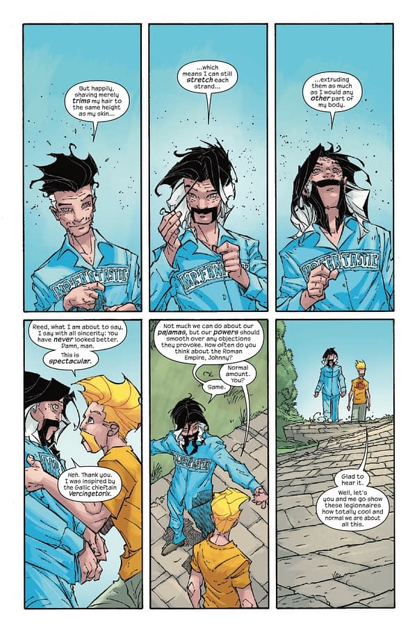 Interior preview page from FANTASTIC FOUR #12 HUMBERTO RAMOS COVER