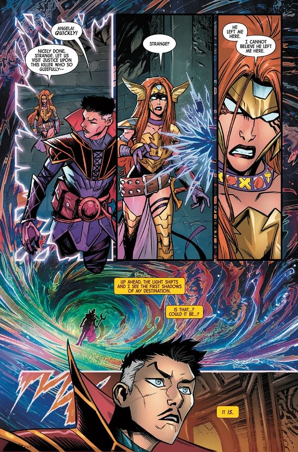 Interior preview page from DOCTOR STRANGE #6 ALEX HORLEY COVER