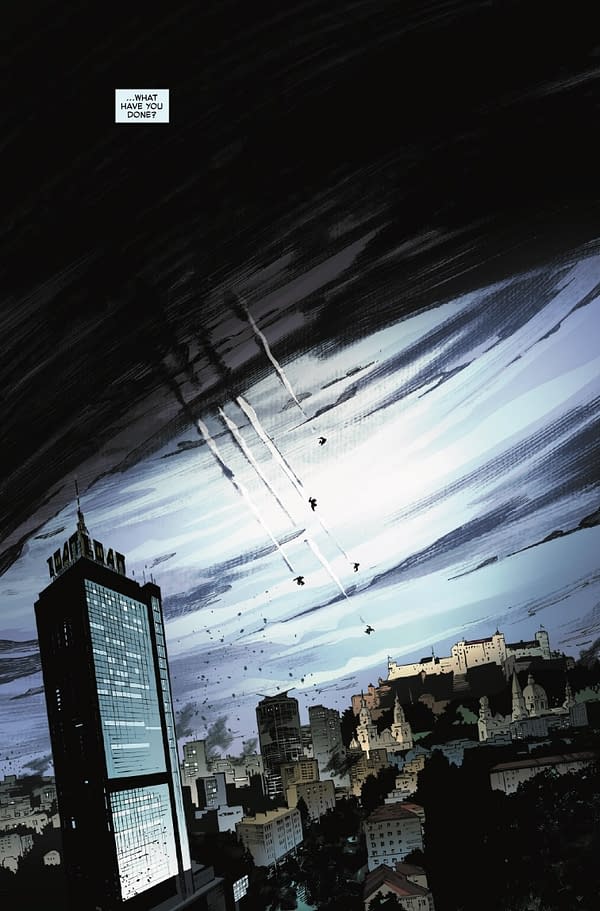 Interior preview page from CAPTAIN AMERICA #11 VALERIO SCHITI COVER