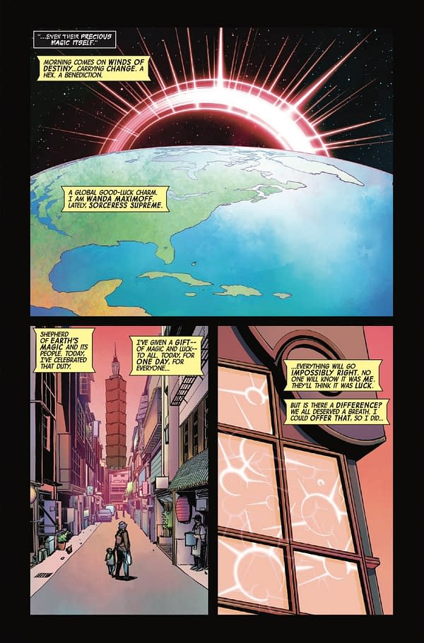 Interior preview page from SORCERER SUPREME #6 LESLEY "LEIRIX" LI COVER
