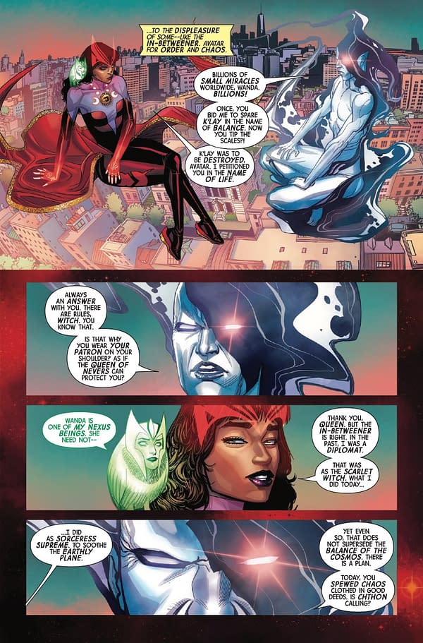 Interior preview page from SORCERER SUPREME #6 LESLEY "LEIRIX" LI COVER