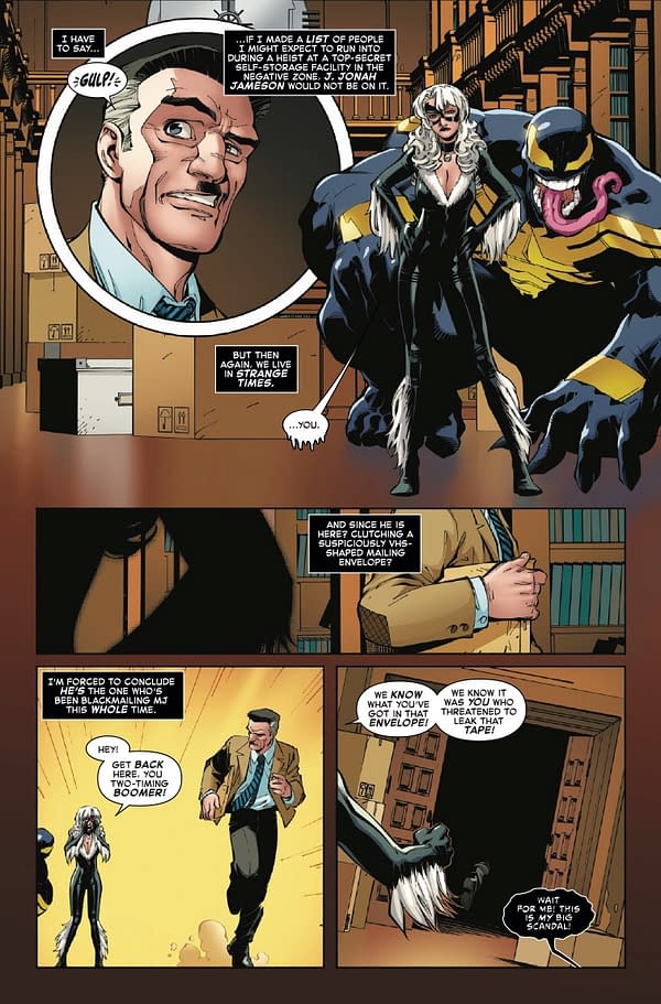 Interior preview page from BLACK CAT #10 GLEB MELNIKOV COVER