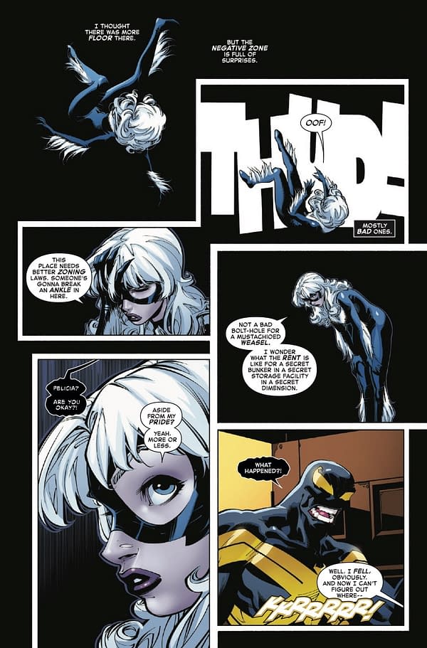 Interior preview page from BLACK CAT #10 GLEB MELNIKOV COVER