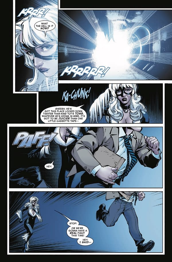 Interior preview page from BLACK CAT #10 GLEB MELNIKOV COVER