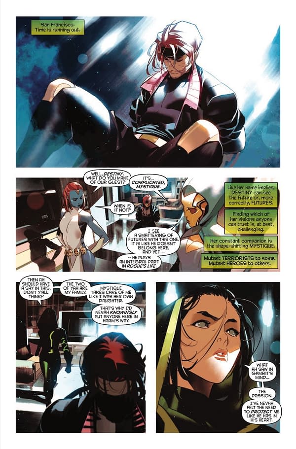 Interior preview page from X-MEN OF APOCALYPSE #4 SIMONE DI MEO COVER
