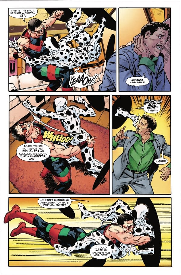 Interior preview page from WONDER MAN #3 FARID KARAMI COVER