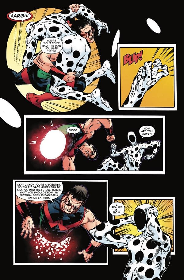 Interior preview page from WONDER MAN #3 FARID KARAMI COVER