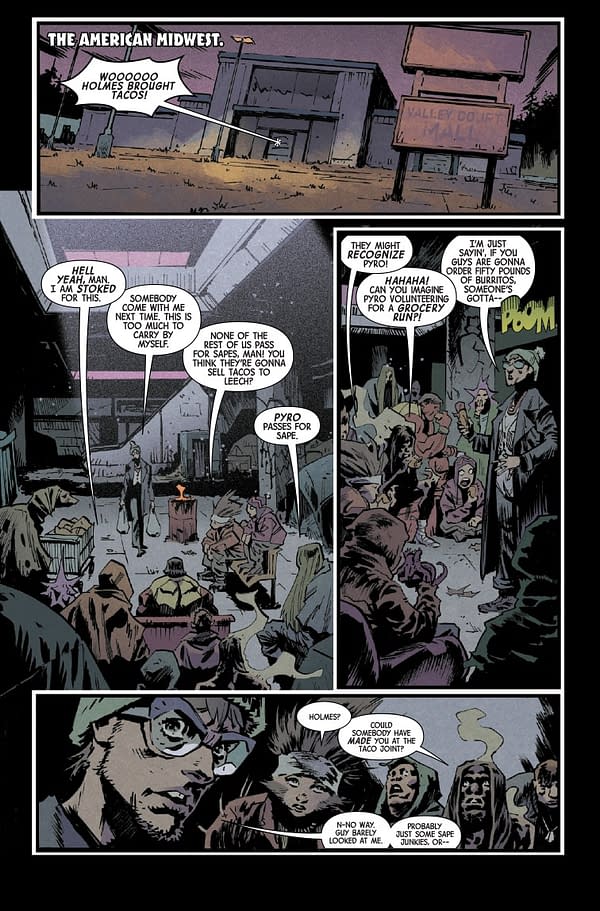 Interior preview page from THE INFERNAL HULK #7 NIC KLEIN COVER