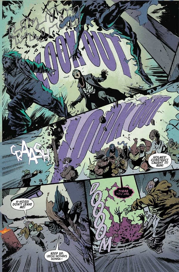 Interior preview page from THE INFERNAL HULK #7 NIC KLEIN COVER