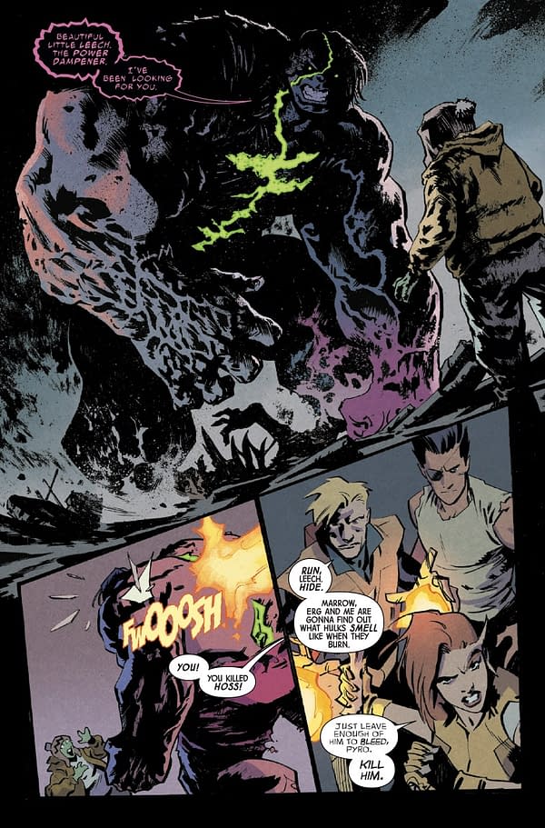 Interior preview page from THE INFERNAL HULK #7 NIC KLEIN COVER