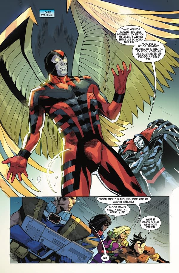 Interior preview page from INGLORIOUS X-FORCE #5 R.B. SILVA COVER