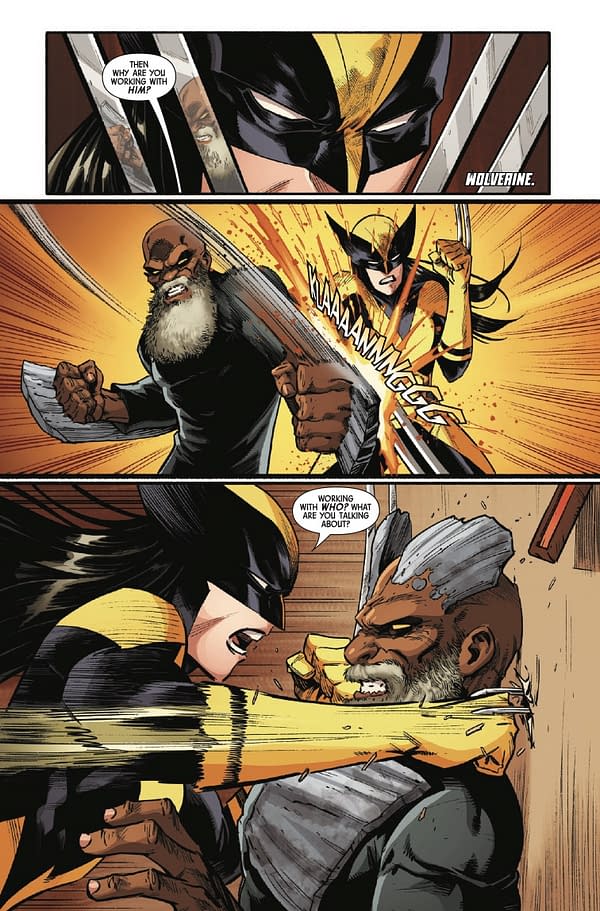 Interior preview page from X-MEN UNITED #3 STEFANO CASELLI COVER