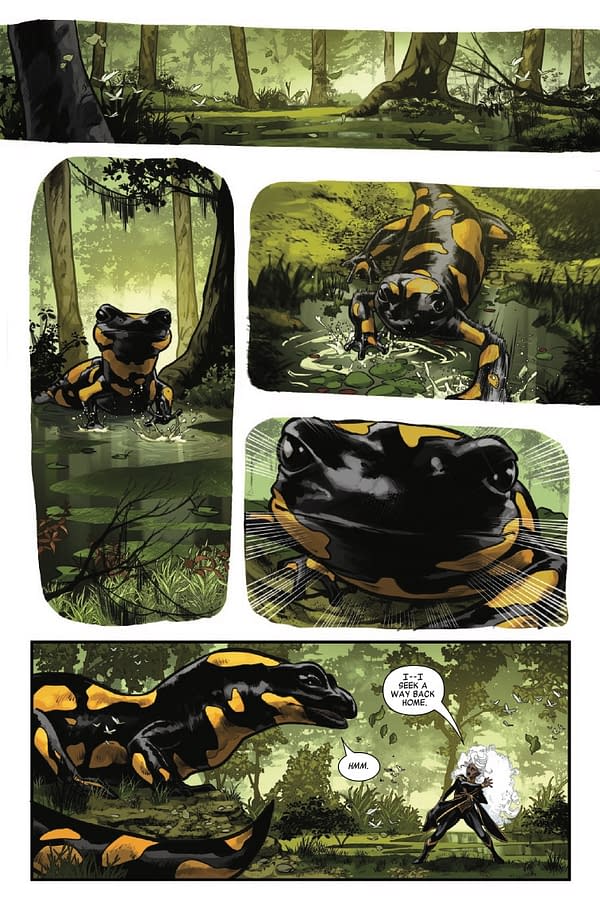 Interior preview page from STORM: EARTH'S MIGHTIEST MUTANT #5 R.B. SILVA COVER