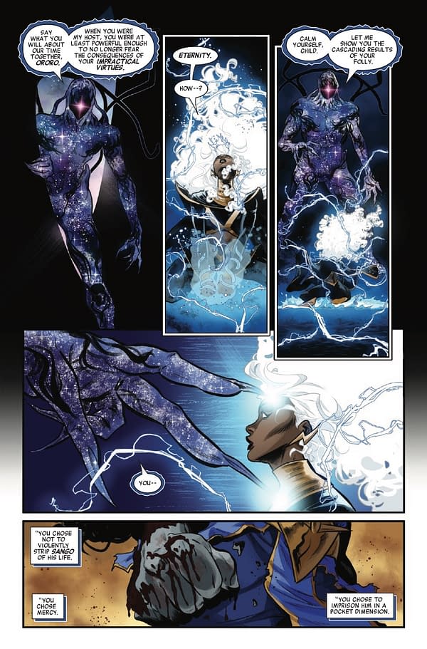 Interior preview page from STORM: EARTH'S MIGHTIEST MUTANT #5 R.B. SILVA COVER