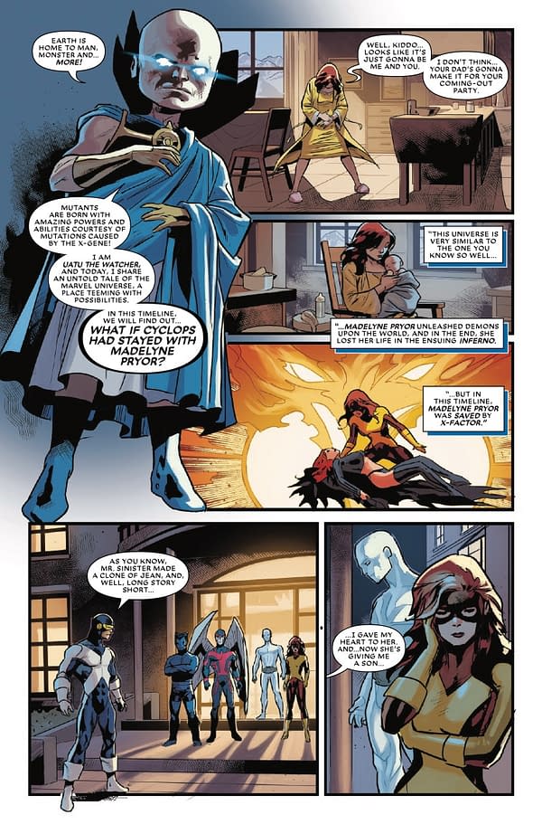 Interior preview page from WHAT IF…? UNCANNY X-MEN #1 LUCAS WERNECK COVER
