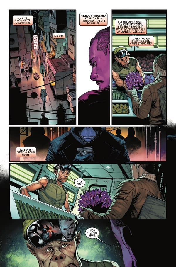 Interior preview page from STAR WARS: SHADOW OF MAUL #3 DERRICK CHEW COVER