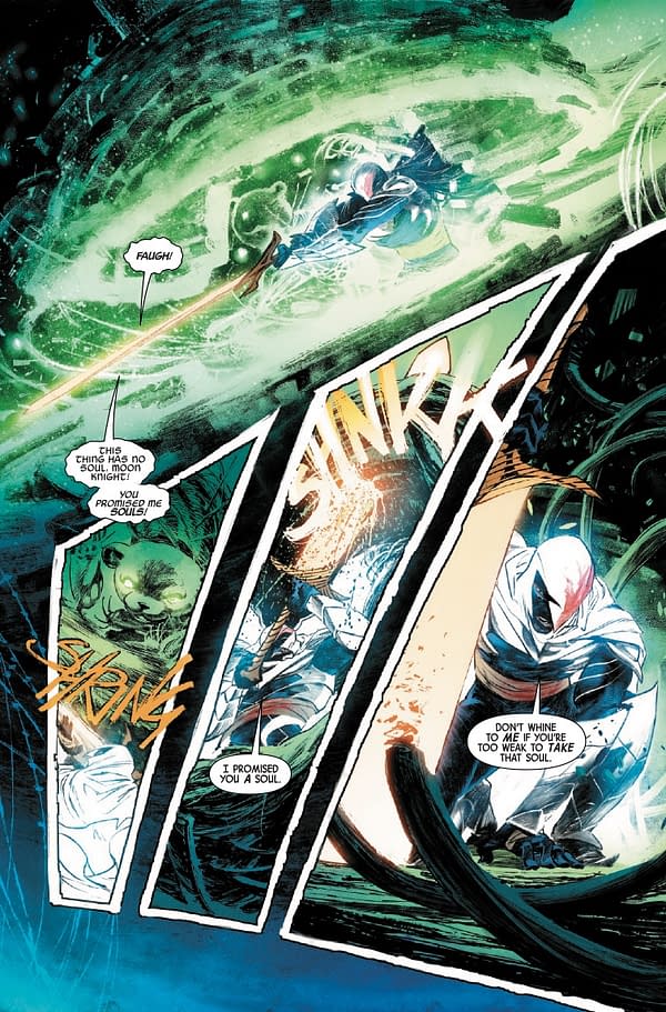 Interior preview page from MARC SPECTOR: MOON KNIGHT #5 PAULO SIQUEIRA COVER
