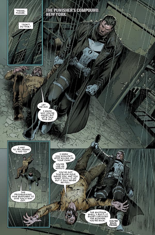 Interior preview page from PUNISHER #4 DAVID MARQUEZ COVER