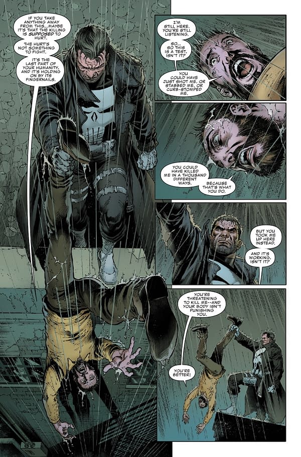 Interior preview page from PUNISHER #4 DAVID MARQUEZ COVER