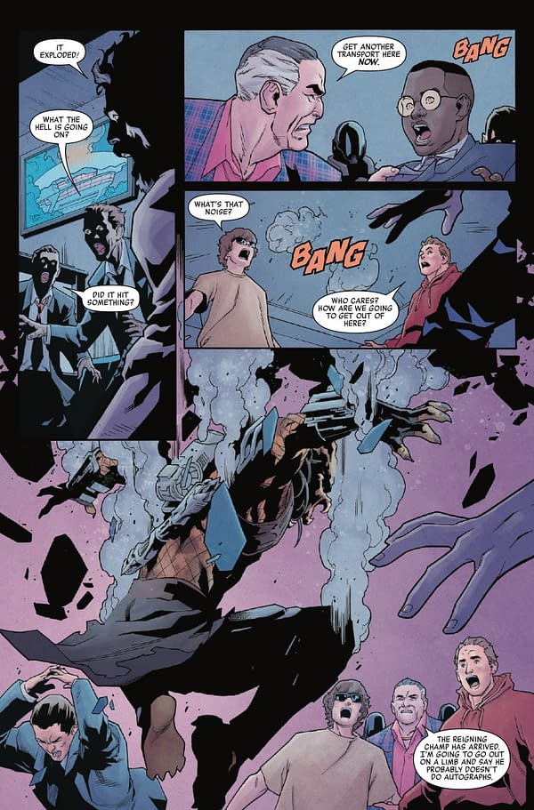 Interior preview page from PREDATOR: BLOODSHED #4 KEN LASHLEY COVER