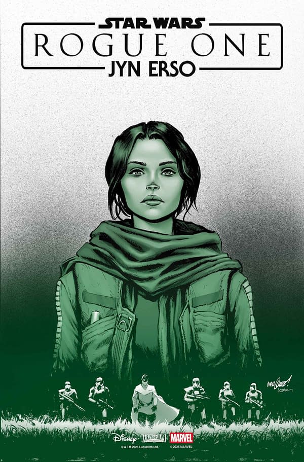 Cover image for STAR WARS: ROGUE ONE – JYN ERSO #1 DAVID MARQUEZ COVER